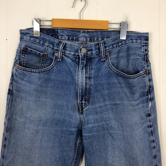 Levi’s 516 Straight Leg Slim Fit Jeans Sz 34x32 - Picture 2 of 11